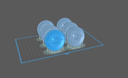 Star wars Legion POI AND 1/2 Range token