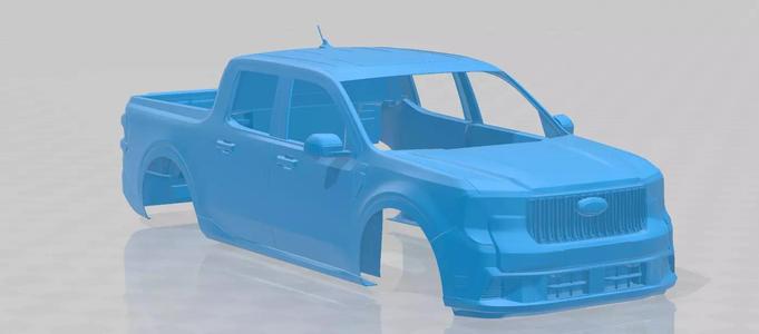 Maverick Lobo 2025 - Body Car for 3D Printing