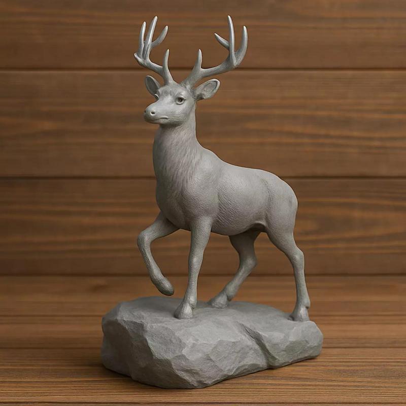 Reindeer On Rocks