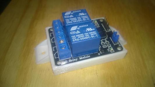 2 Channel Relay Module Mount Snap Fit