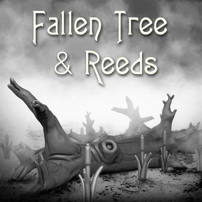 Fallen Tree and Reeds