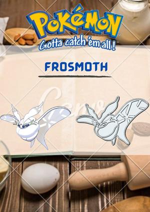 AMAZING POKEMON frosmoth COOKIE CUTTER STAMP CAKE DECORATING
