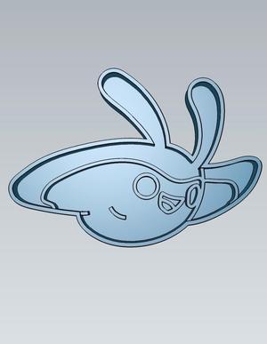 Amazing Pokemon Mantyke Cookie Cutter Stamp Cake Decorating