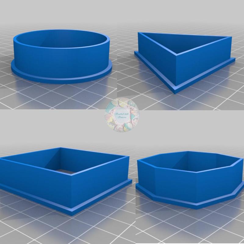 geometric figures cookie cutter