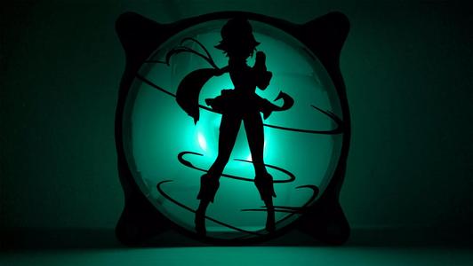 Genshin Impact Sucrose PC fan cover