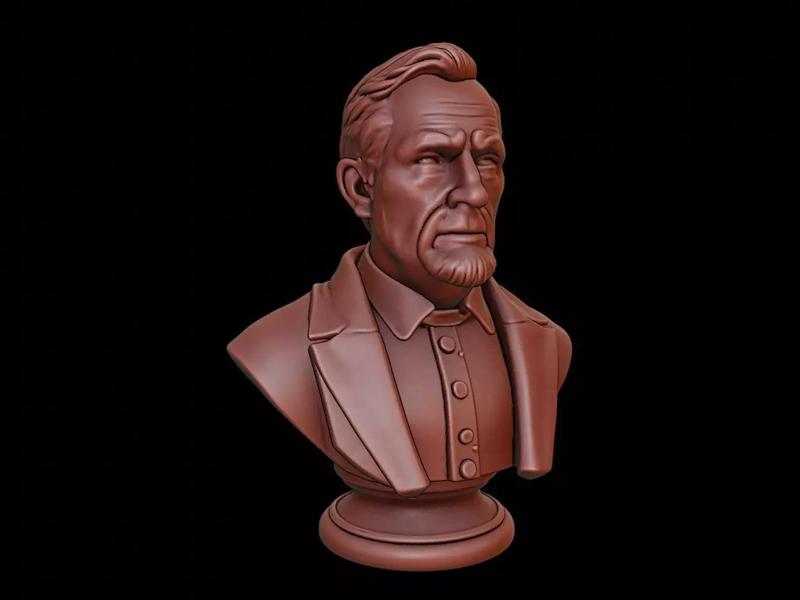 Priest Bust