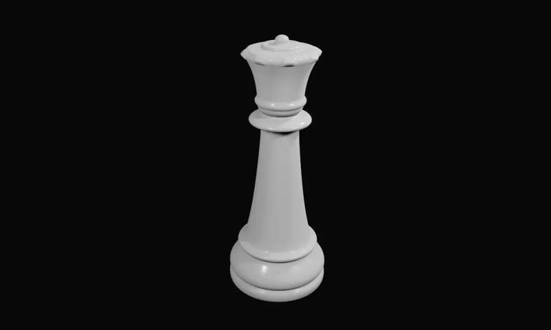 Queen Chess Game Piece - STL Printable