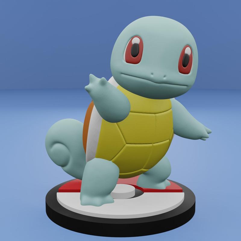 Pokemon No. 007 Squirtle