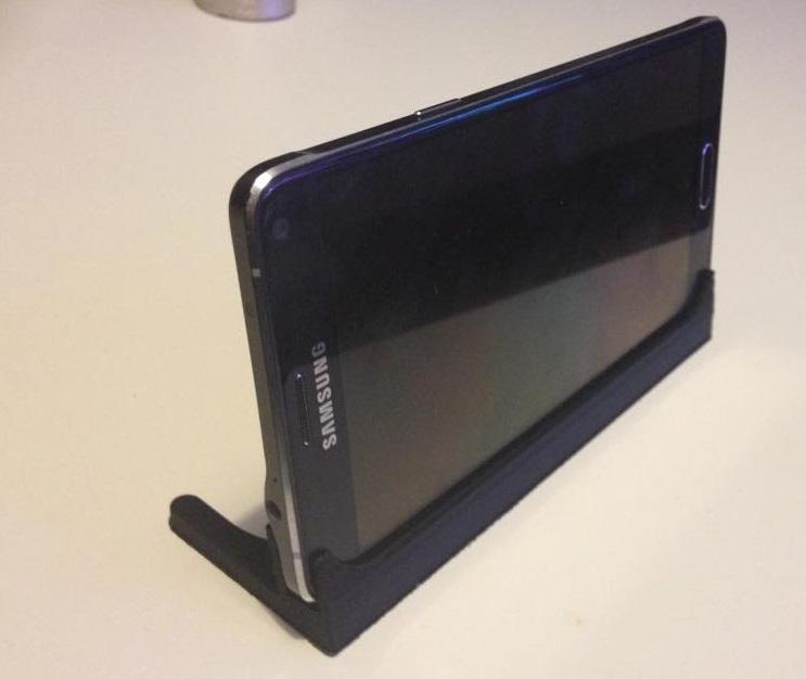 Simple desktop stand for Samsung Galaxy Note 4