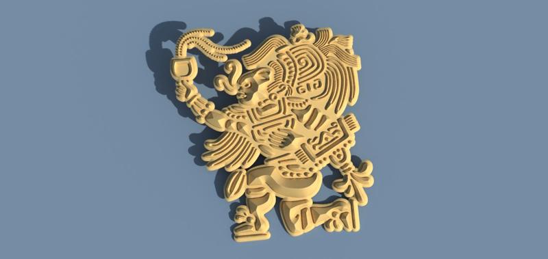 Mexican Cocoa Statue