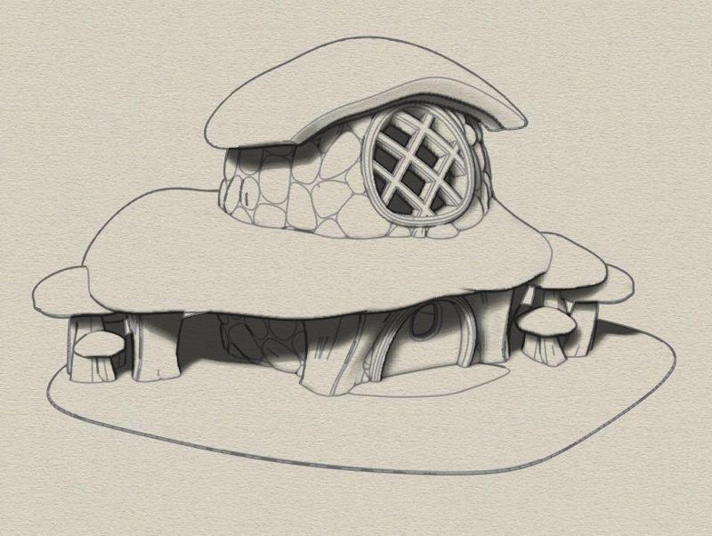 Mushroom House