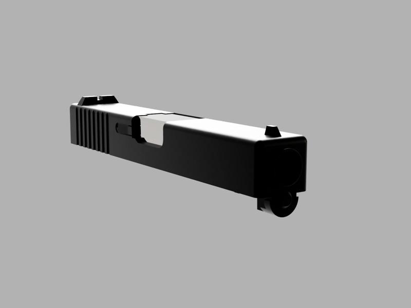 GLOCK 19 UMAREX AIRSOFT SLIDE AND MAGAZINE RELEASE REPLICA, FULLY FUNCTIONAL CUSTOMIZATION KIT