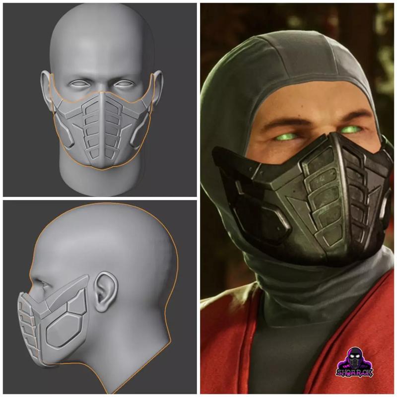 Ermac mask from MK1  - Annihilation