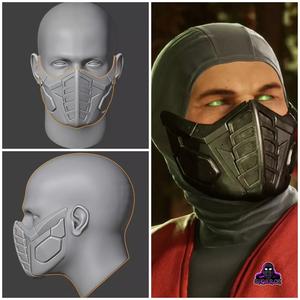 Ermac mask from MK1  - Annihilation