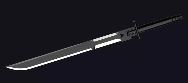 Dune 2021 - Paul Atreides training sword