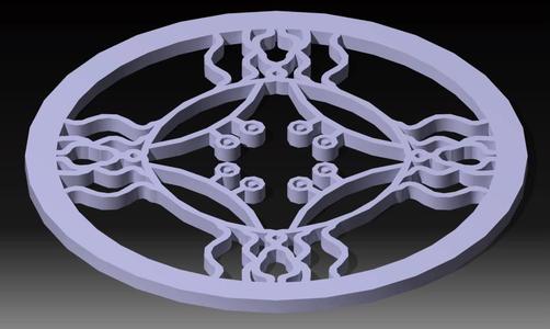 Flying Spaghetti Monster Quad Coaster