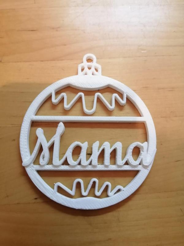 christmas ball SNOW ALVARO