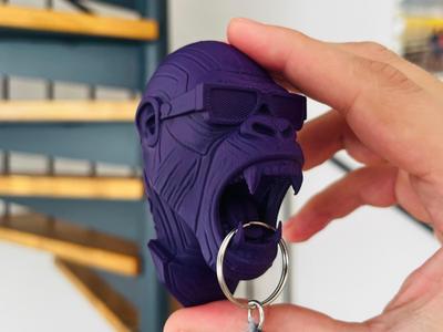 Cyber Gorilla key chain wall mounted organizer