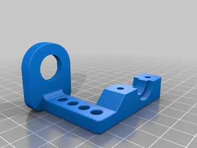 Bowden extruder inductance sensor mount