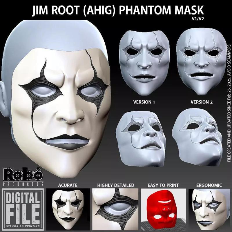 SLIPKNOT - Jim Root - AHIG - Phantom Mask