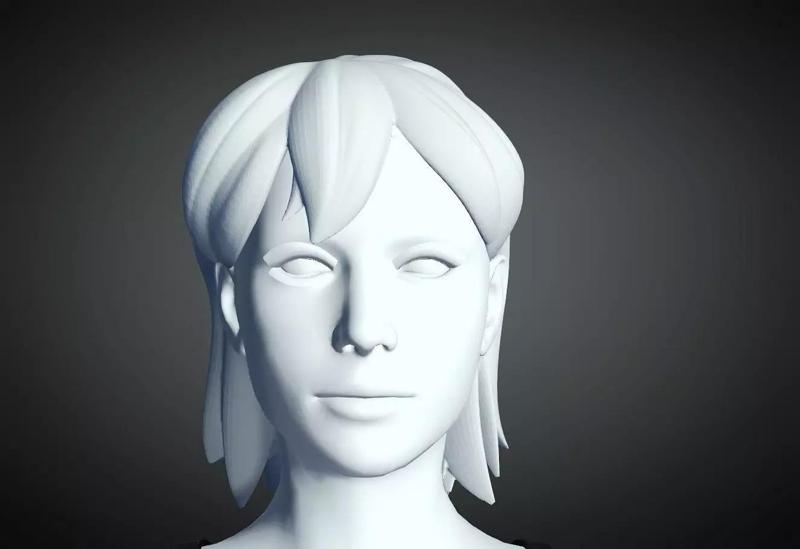 3D Hair style for Female 33 3D model