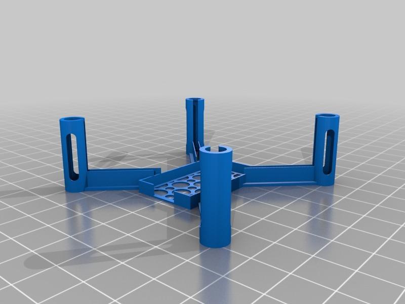 Prototype quadcopter frame