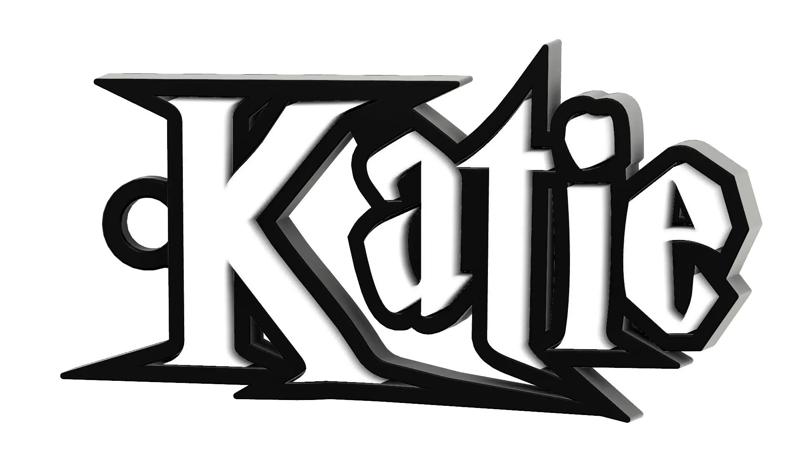 Katie KeyChain Harry Potter Style