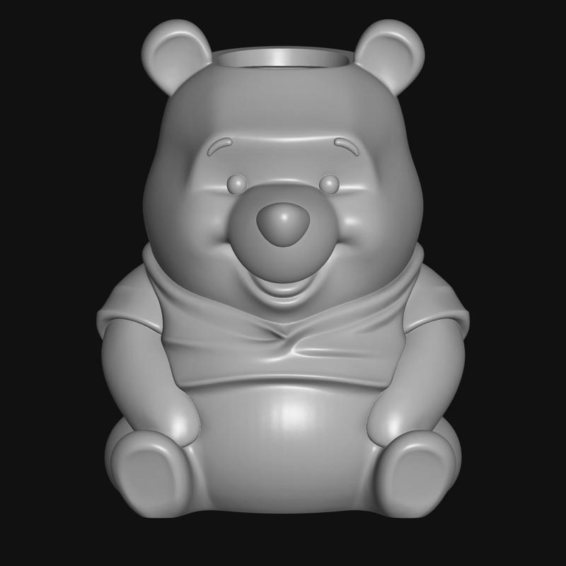 Winnie the Pooh planer, pencil holder, container