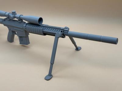 SR-25 sniper rifle