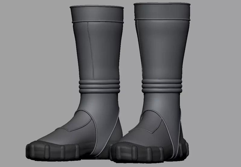 METAL GEAR SOLID BOOTS FAN ART