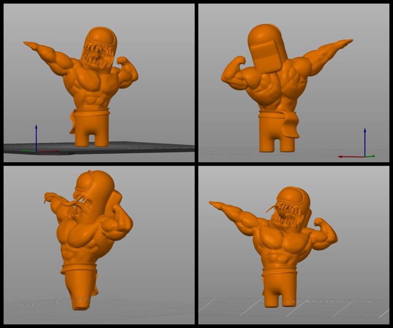 AMONG US KARATE BLACK BELT STRONG ULTRA SWOLE V2.2