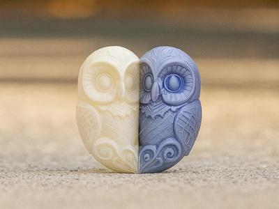 Magical Owls in Heartfelt Union 2-Color without AMS