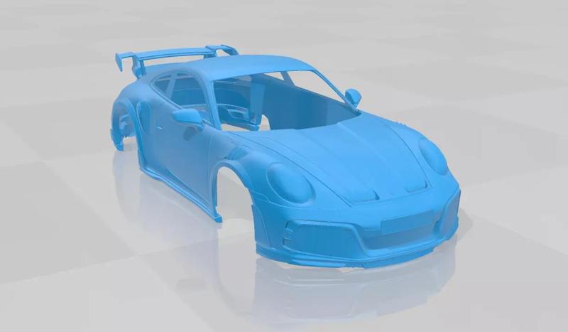 Porsche 911 TECHART GTstreet R 2022 - 3D Printable Car Body
