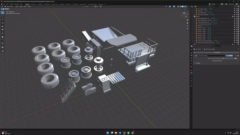 Mine Dumper 3D Printable Model