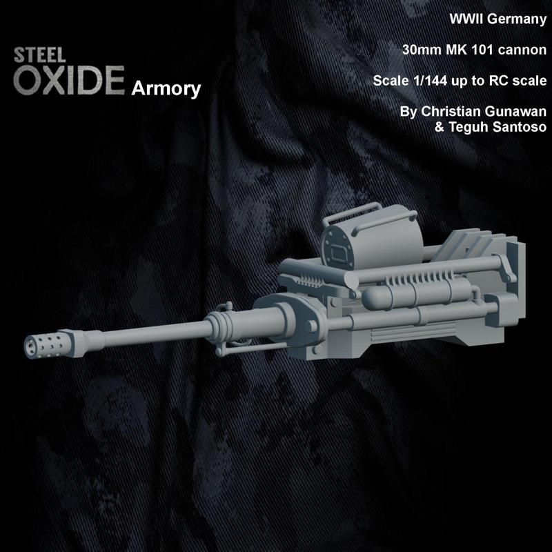 WWII Germany Luftwaffe 30mm Mk 101 cannon