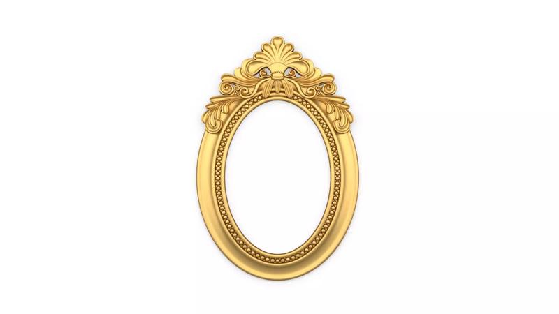 Frame mirror 3D model 26