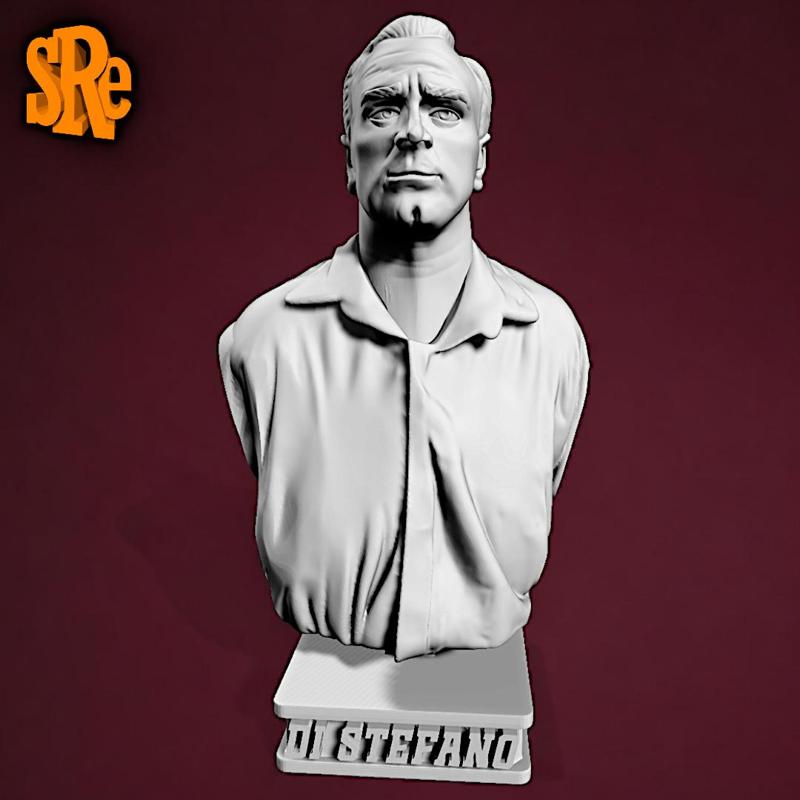 Alfredo Di Stefano Bust - Iconic Football Player