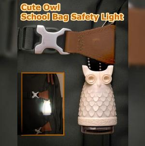 Cute Owl School Bag Safety Light