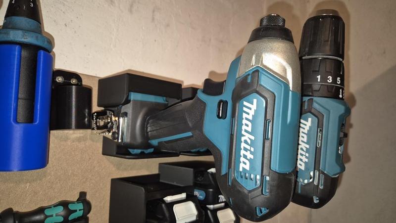 Makita 10,8V 12V max CXT Tool Wall hanger
