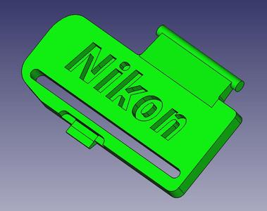 Nikon D3000 battery cover