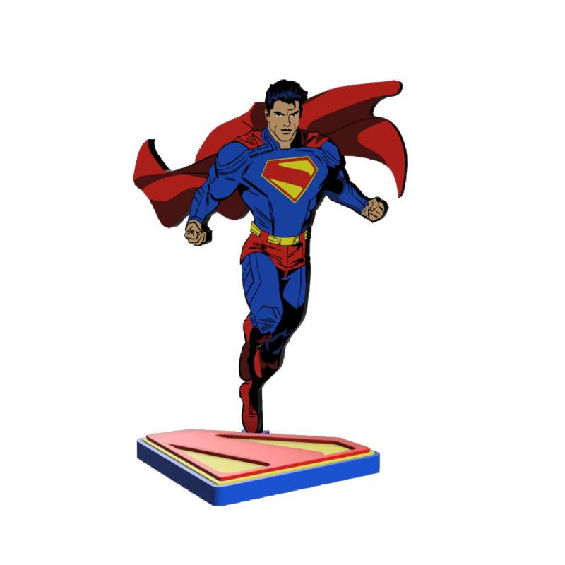 3D MULTICOLOR LOGO/SIGN - Superman Legacy (AMS)