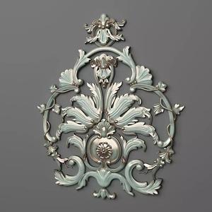 Center ornate wall plaque