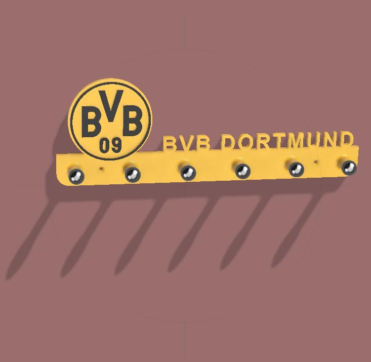 BVB DORTMUND KEY BOARD/KEY HOOKS