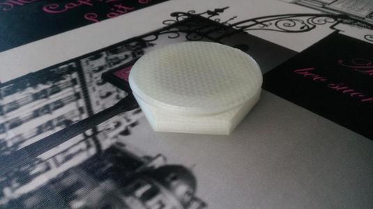 Garden table cap