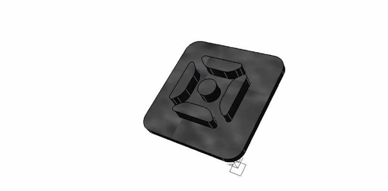 20X20 mm Aluminum Extrusion End Cap