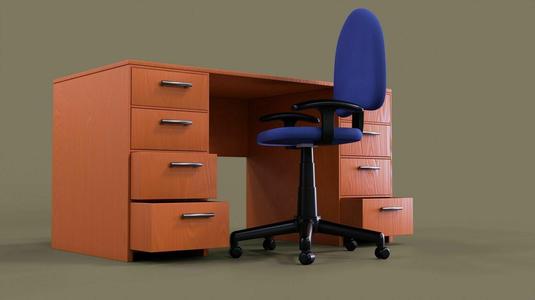 Office chair and Table