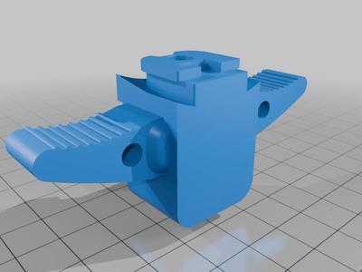 TX22 Weighted Backplate (w or w/out charging handle)