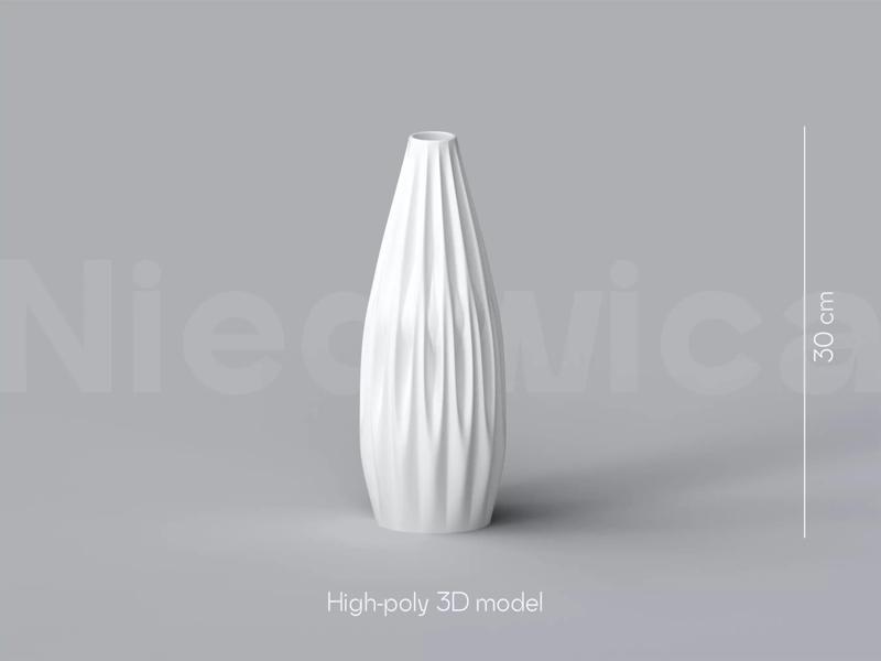 NIEDWICA VASE C-2 3D PRINTING VASE 3D MODEL STL FILE 3D