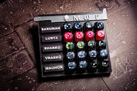 Isengard Middle Earth Lord Of The Rings SBG Heroes point tracker Dashboard Console