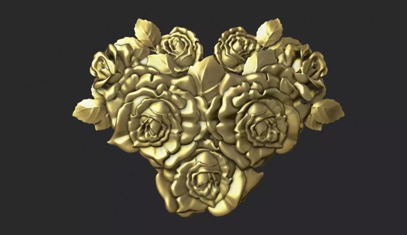 Roses relief